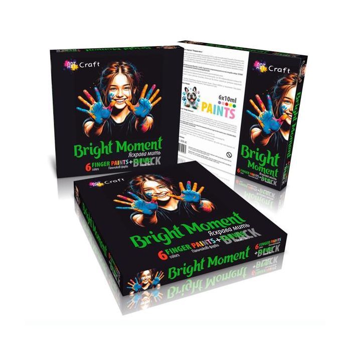 Набор для творчества ArtCraft Яскрава мить чорне полотно (5030-AC)