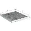 Фильтр салона ALPHA FILTER AF5224a