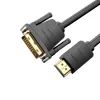 Кабель мультимедийный HDMI M to DVI M 1.0m black Vention (ABFBF) изображение 3