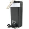 Батарея універсальна Linkage 30000mAh, Solar, 22.5W, cables Туре-С+Lighting, Black (LKP-46) зображення 4