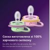 Пустышка Philips AVENT Ultra Air, 6-18 міс., салатово-рожева (SCF087/13) изображение 8