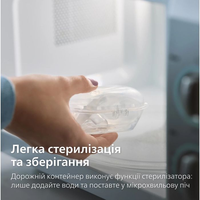 Пустышка Philips AVENT Ultra Air, 6-18 міс., салатово-рожева (SCF087/13) изображение 9