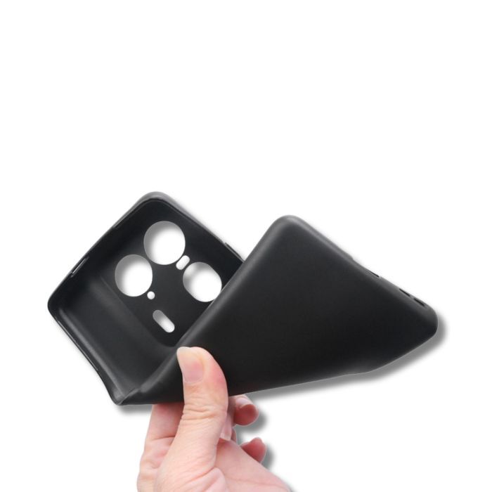 Чохол до мобільного телефона BeCover Silicone Motorola Edge 50 Ultra Black (714689) зображення 4