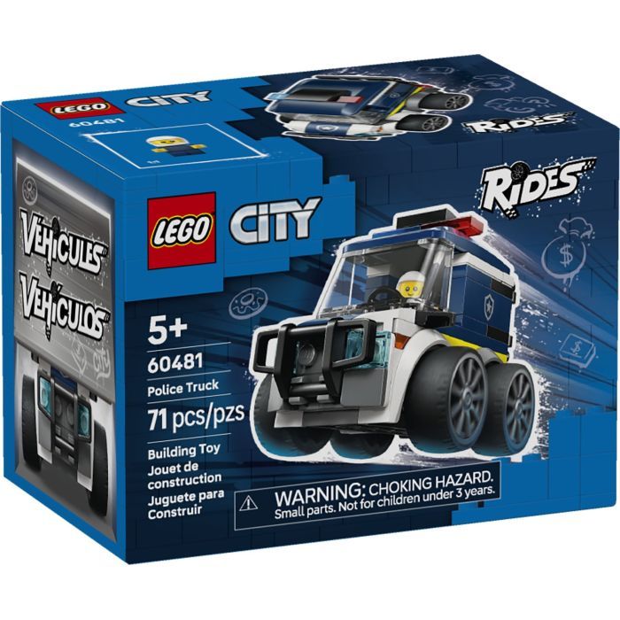 Конструктор LEGO City Автомобили — Полицейский грузовик (60481)