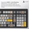Клавіатура Ajazz AK980 MAX Magnetic Switch USB UA Black/Grey/Yellow (AK980-MAX-M-BGY) зображення 12