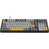 Клавіатура Ajazz AK980 MAX Magnetic Switch USB UA Black/Grey/Yellow (AK980-MAX-M-BGY) зображення 2