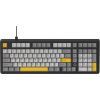 Клавіатура Ajazz AK980 MAX Magnetic Switch USB UA Black/Grey/Yellow (AK980-MAX-M-BGY)