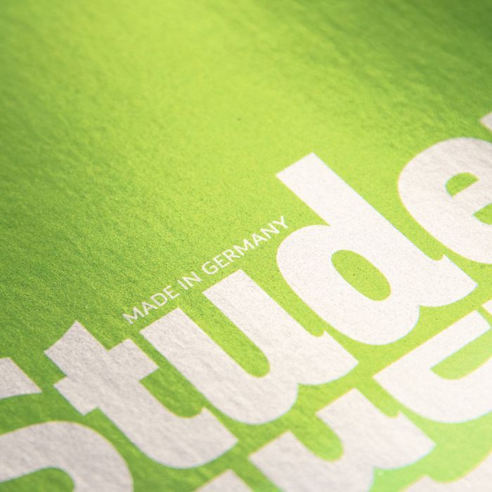 Книга записная Brunnen Колледж-блок А4 Premium зеленый, нелинованный 80 листов (10-671 40) изображение 3