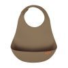 Нагрудничок Lovi Granola силіконовий, коричневий (51/031_bro) зображення 2