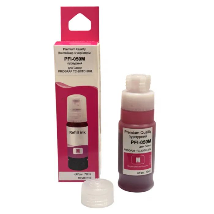 Чернила Premium Quality Canon PFI-050M 70 ml, imagePROGRAF TC-20/TC-20M (70265166)