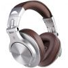 Наушники OneOdio Fusion A70 Bluetooth+3,5мм/6,35мм Silver/Brown (A70 Silver Brown) изображение 2