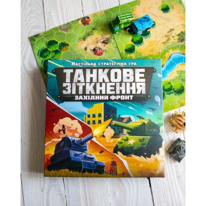 Настольная игра Ранок Танковое столкновение (4827476988382) изображение 2
