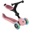 Самокат Globber серії Go Up Active 360 пастельно-рожевий Колеса з підсвічуванням (749-310) изображение 10
