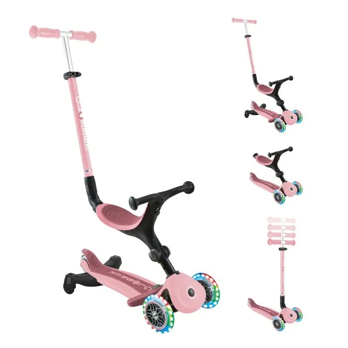 Самокат Globber серії Go Up Active 360 аква Колеса з підсвічуванням (749-300) изображение 12