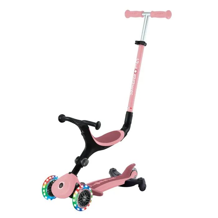 Самокат Globber серії Go Up Active 360 аква Колеса з підсвічуванням (749-300)