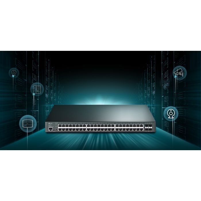 Комутатор мережевий TP-Link SG3452XP зображення 4