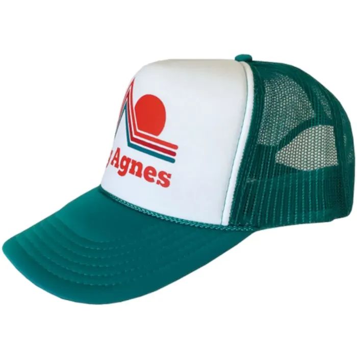 Кепка Big Agnes Sunset Stripe Trucker jade (021.0266)