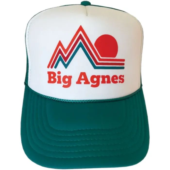 Кепка Big Agnes Sunset Stripe Trucker jade (021.0266) зображення 2