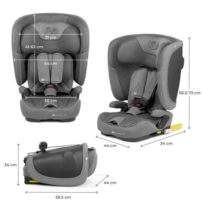 Автокресло Kinderkraft Fix2Go i-Size Navy (KCFI2GO0NAV0000) (5902533927081) изображение 10