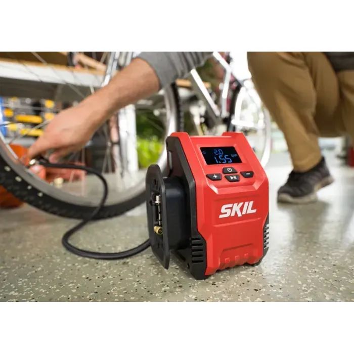 Автомобильный компрессор Skil 3159 CA (Без АКБ и ЗУ) (VA1E3159CA) изображение 2