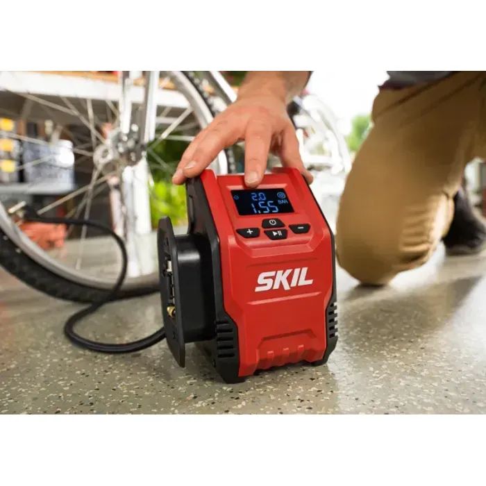 Автомобильный компрессор Skil 3159 CA (Без АКБ и ЗУ) (VA1E3159CA) изображение 4