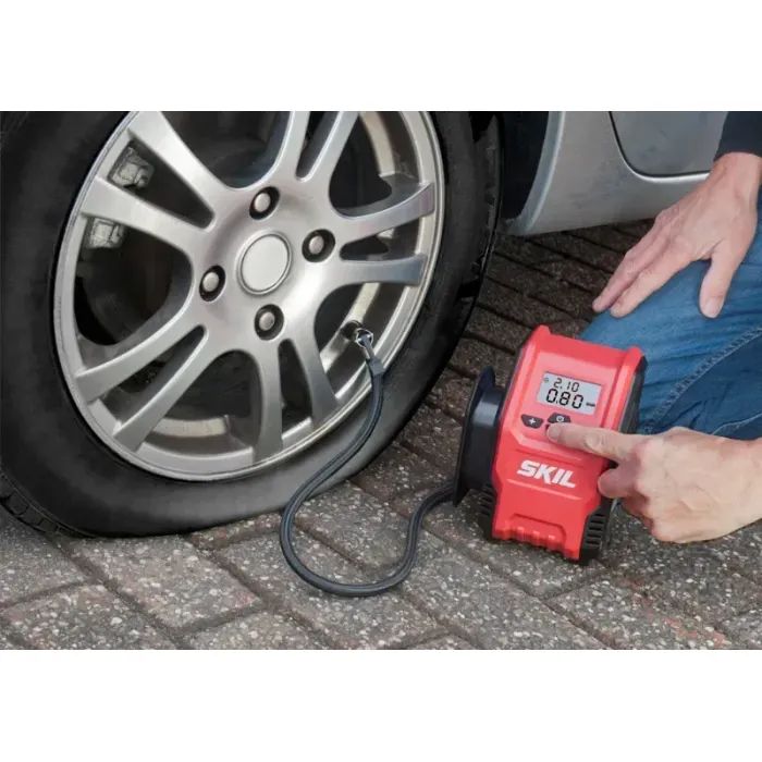 Автомобильный компрессор Skil 3159 CA (Без АКБ и ЗУ) (VA1E3159CA) изображение 6