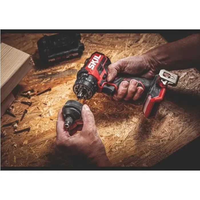 Шуруповерт Skil 3076 CA Li-Ion 20V, безщітковий ударний (Без АКБ та ЗП) (CD1E3076CA) зображення 3