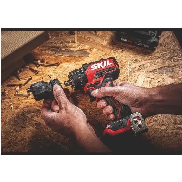 Шуруповерт Skil 3076 CA Li-Ion 20V, безщітковий ударний (Без АКБ та ЗП) (CD1E3076CA) зображення 6