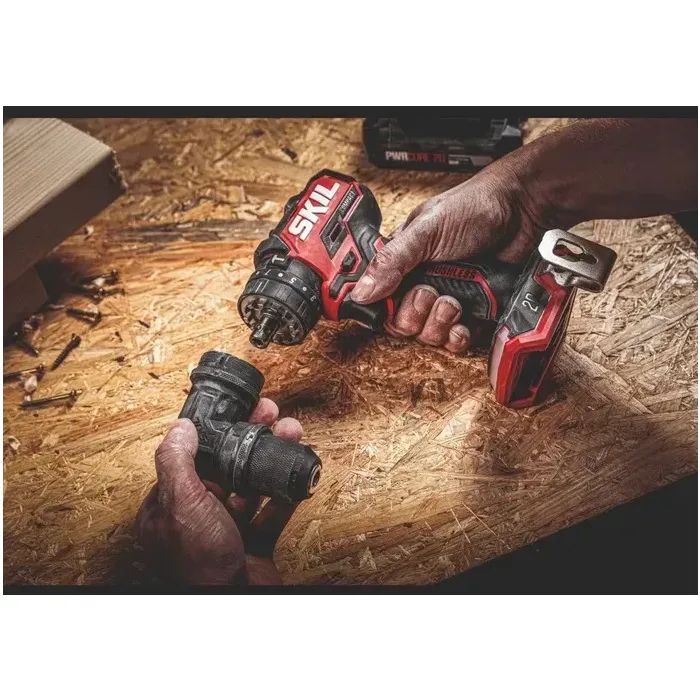 Шуруповерт Skil 3076 CA Li-Ion 20V, безщітковий ударний (Без АКБ та ЗП) (CD1E3076CA) зображення 7