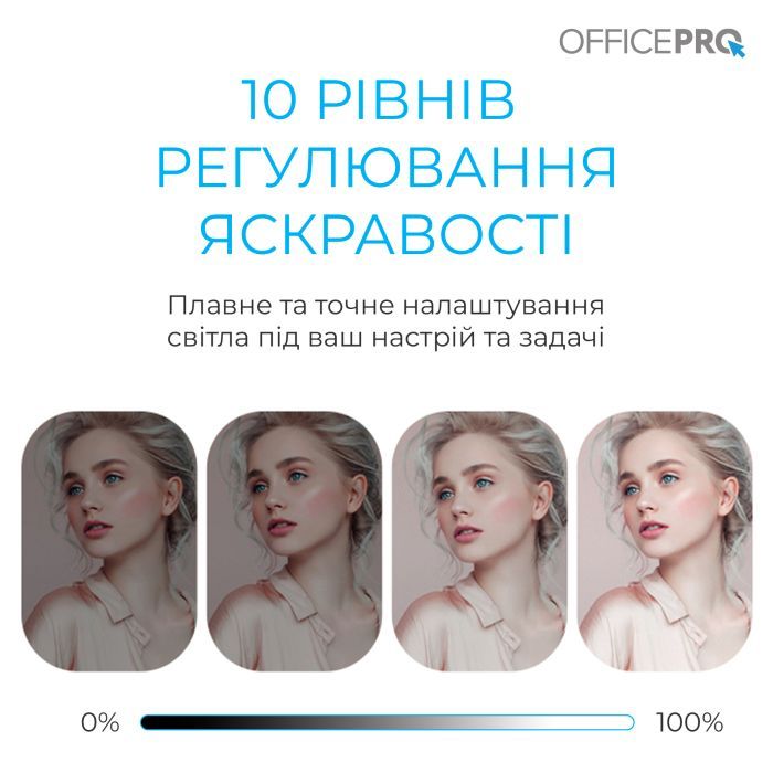 Настільна лампа OfficePro на монітор SL380B (SL380B) зображення 10