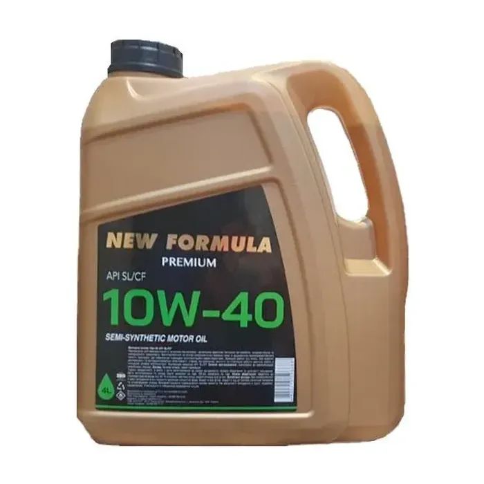Моторное масло NEW FORMULA PREMIUM 10w-40 (SL/CF) 5л (NF212190)