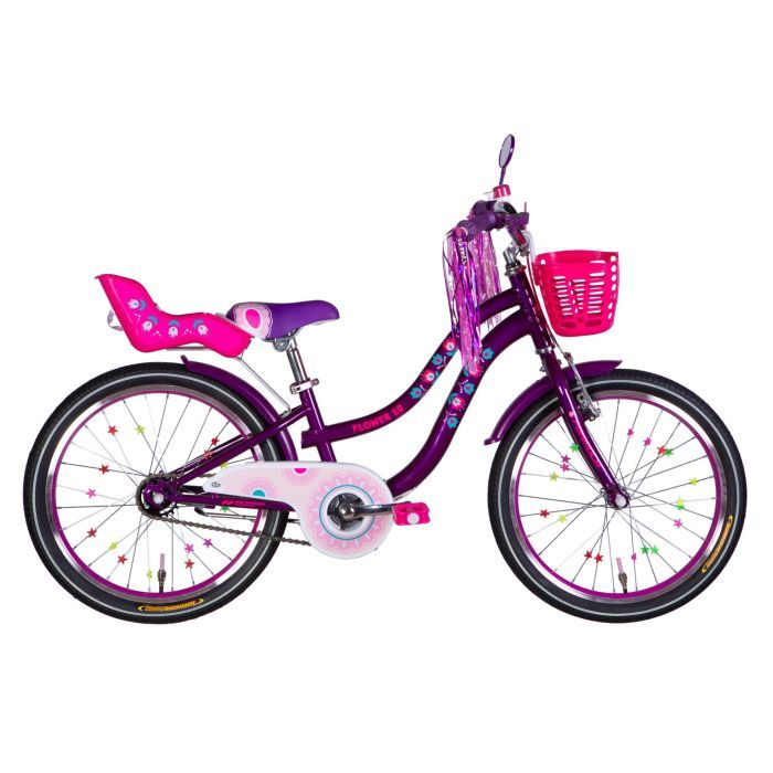Велосипед Formula 20" Kid FLOWER PREMIUM BH рама-10" ST 2026 темно-зелений (OPS-FRK-20-243)
