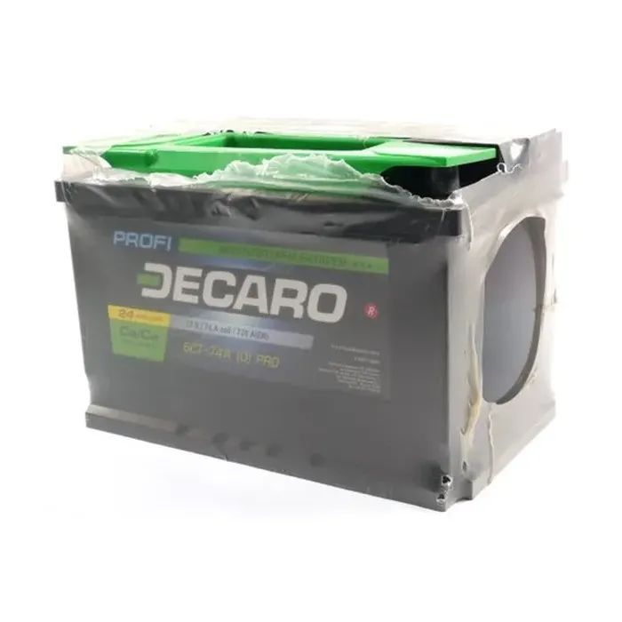 Аккумулятор автомобильный DECARO 74Ah-12v PROFI R, EN720 (6СТ-74 А3 (0) PRO)