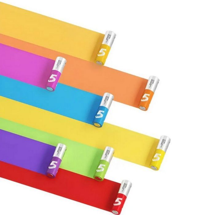 Батарейка CUKTECH AA rainbow alkaline battery * 24 (CUKAAB08CNCM) изображение 3