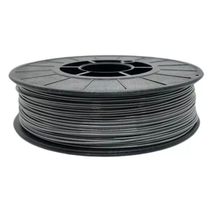 Пластик для 3D-принтера 3Dfilament PetG 1.75 мм, 0,75 кг Grey Metallic (2100000015436) зображення 2