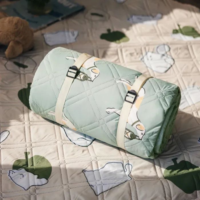 Туристический коврик Naturehike для пікніка CNK2350WS010 210х240 см блакитний із принтом (6976507661645) изображение 8