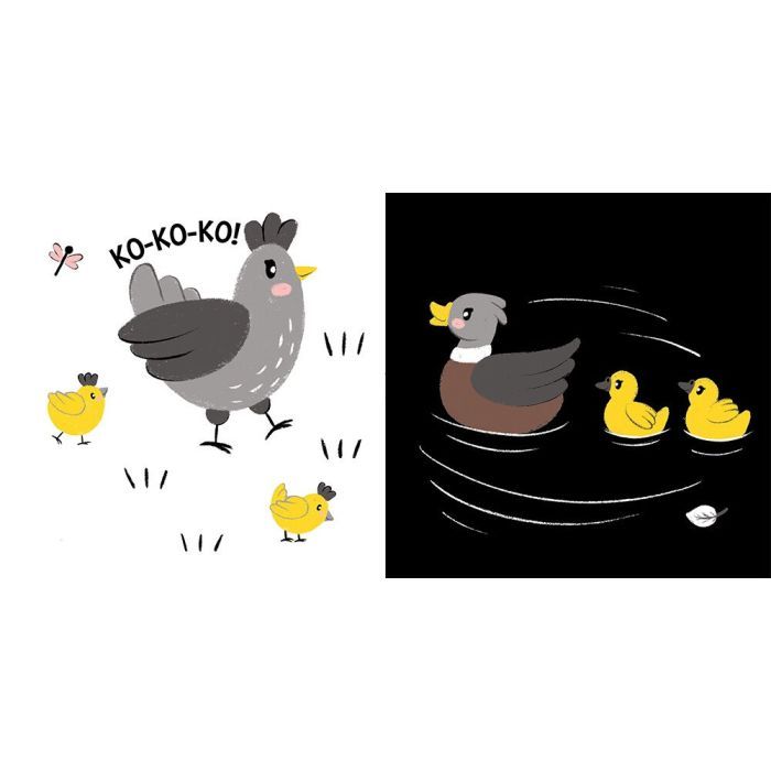 Книга Мама і маля. Моя контрастна книжка - Н. Мірошниченко Ранок (9789667511852) зображення 3