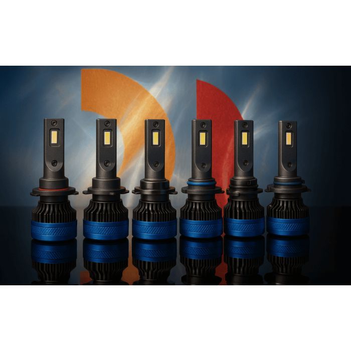 Автолампа PULSO LED-chips 3570 CSP/9-30V/2*65W/13000Lm/6000k (LC3-H4) изображение 6