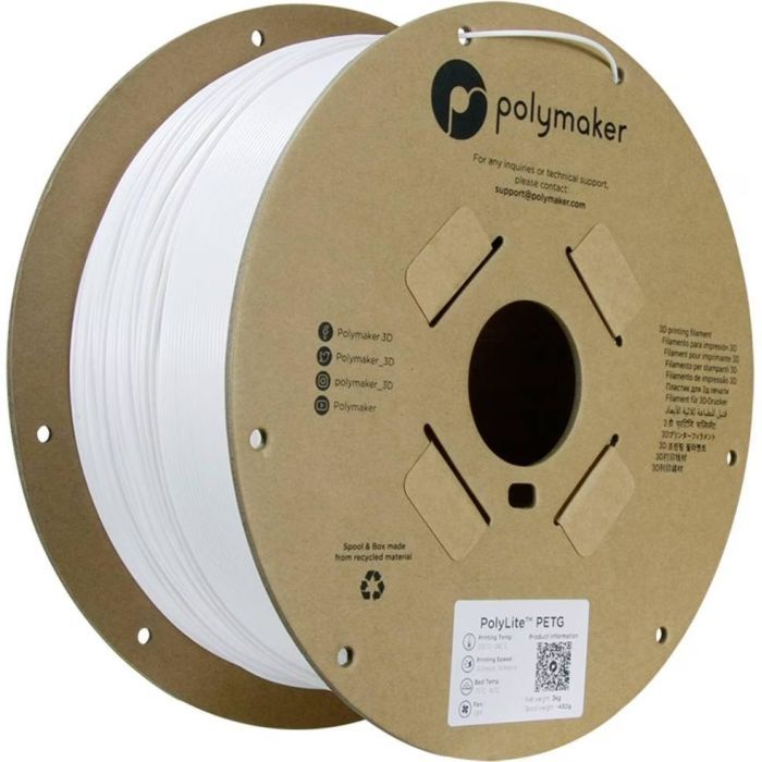 Пластик для 3D-принтера Polymaker PETG POLYLITE 1,75mm 1kg ELECTRIC BLUE (PB01042)