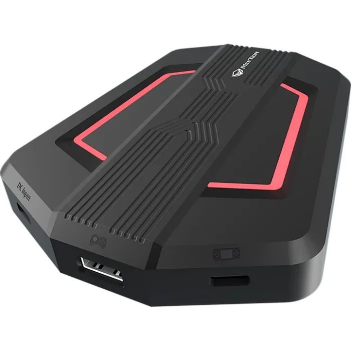 Концентратор Meetion USB-C 6-in-1 3xUSB + 2xUSB-C + 3.5mm black (MT-AP015-A) изображение 2