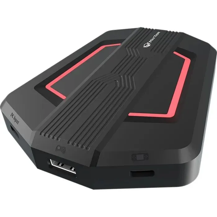 Концентратор Meetion USB-C 6-in-1 3xUSB + 2xUSB-C + 3.5mm black (MT-AP015-A) зображення 2