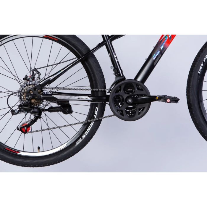 Велосипед Space 26" MARS DD FR рама-13" ST 2026 зелено-сріблястий (OPS-SP-26-076) зображення 5