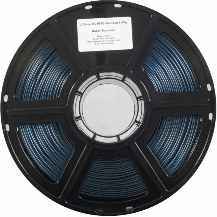 Пластик для 3D-принтера Flashforge PETG High Speed 1,75mm 1kg Burnt Titan (90009601001) изображение 2