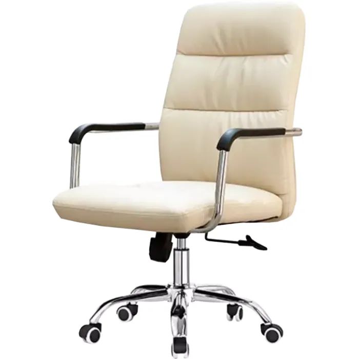 Офісне крісло Аклас Натан CH TILT (PU Світло-бежевий) (00057750)