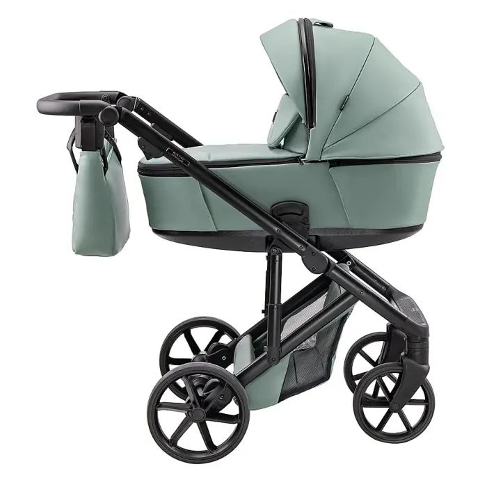 Коляска Adamex 2 в 1 Dolce Eco SA-15 рожева пудра (681945) изображение 3