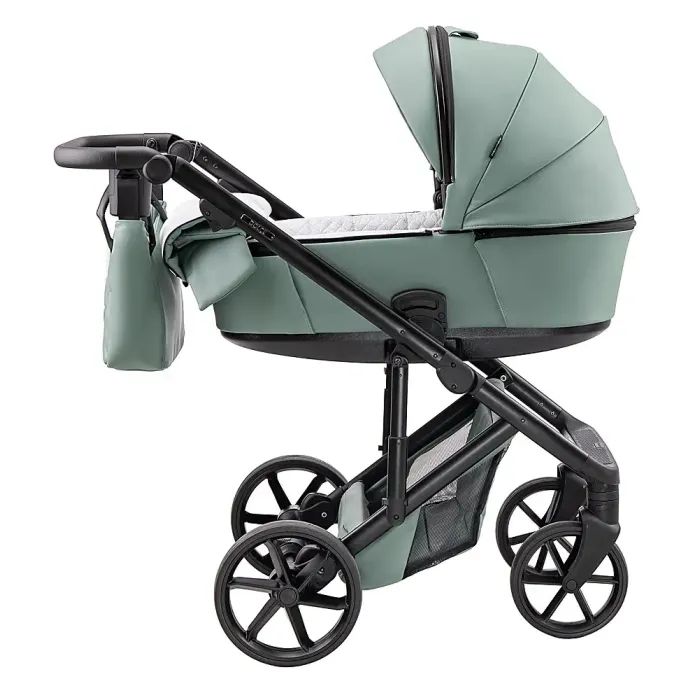 Коляска Adamex 2 в 1 Dolce Eco SA-15 рожева пудра (681945) изображение 4