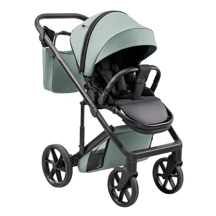 Коляска Adamex 2 в 1 Dolce Eco SA-15 рожева пудра (681945) изображение 8