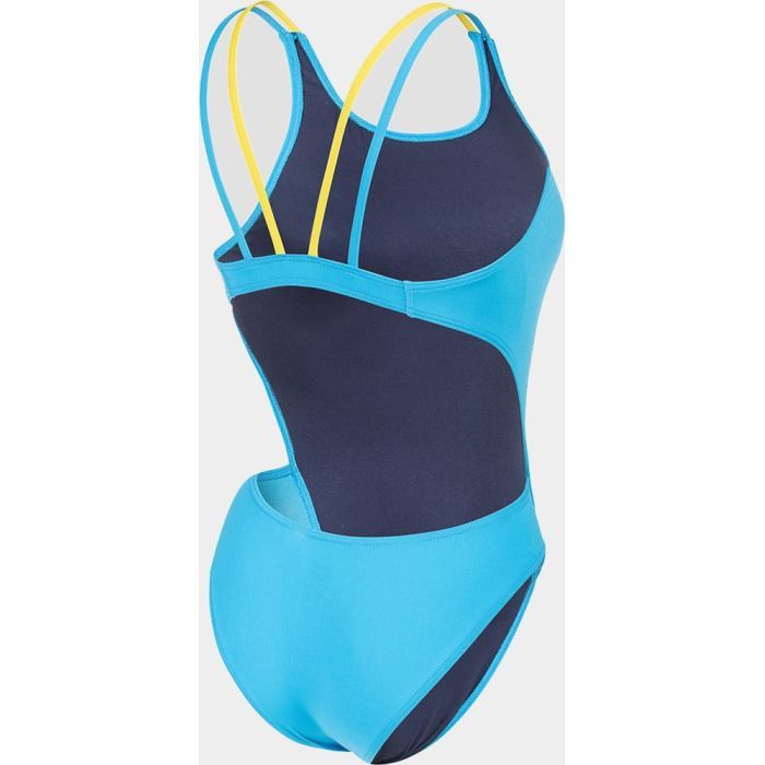 Купальник Arena Swimsuit Tech Multi Solid 008054-820 блакитний, жовтий 36 (3468337740094) зображення 8