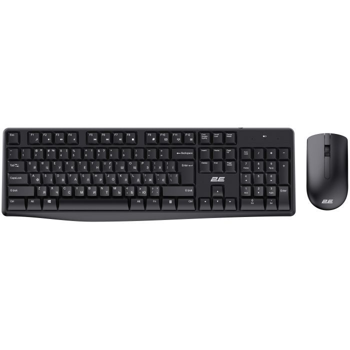 Комплект 2E MK390 Wireless UA Black (2E-MK390MWB_UA)
