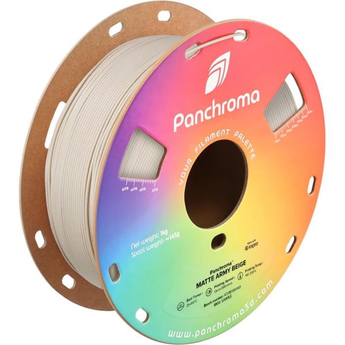 Пластик для 3D-принтера Polymaker PLA PANCHROMA MATTE 1,75mm 1kg COTTON WHITE (CA04016)